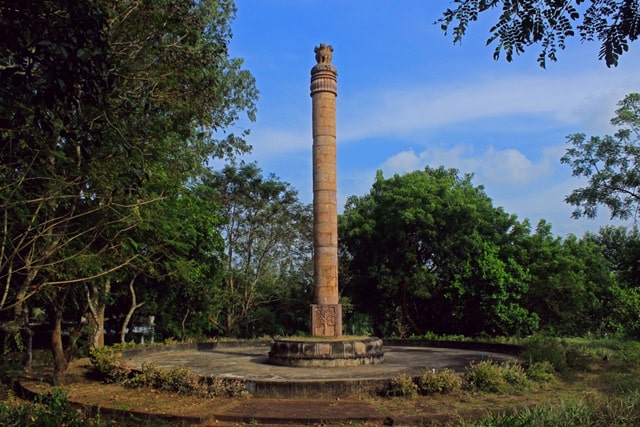 अशोक स्तंभ, सांची